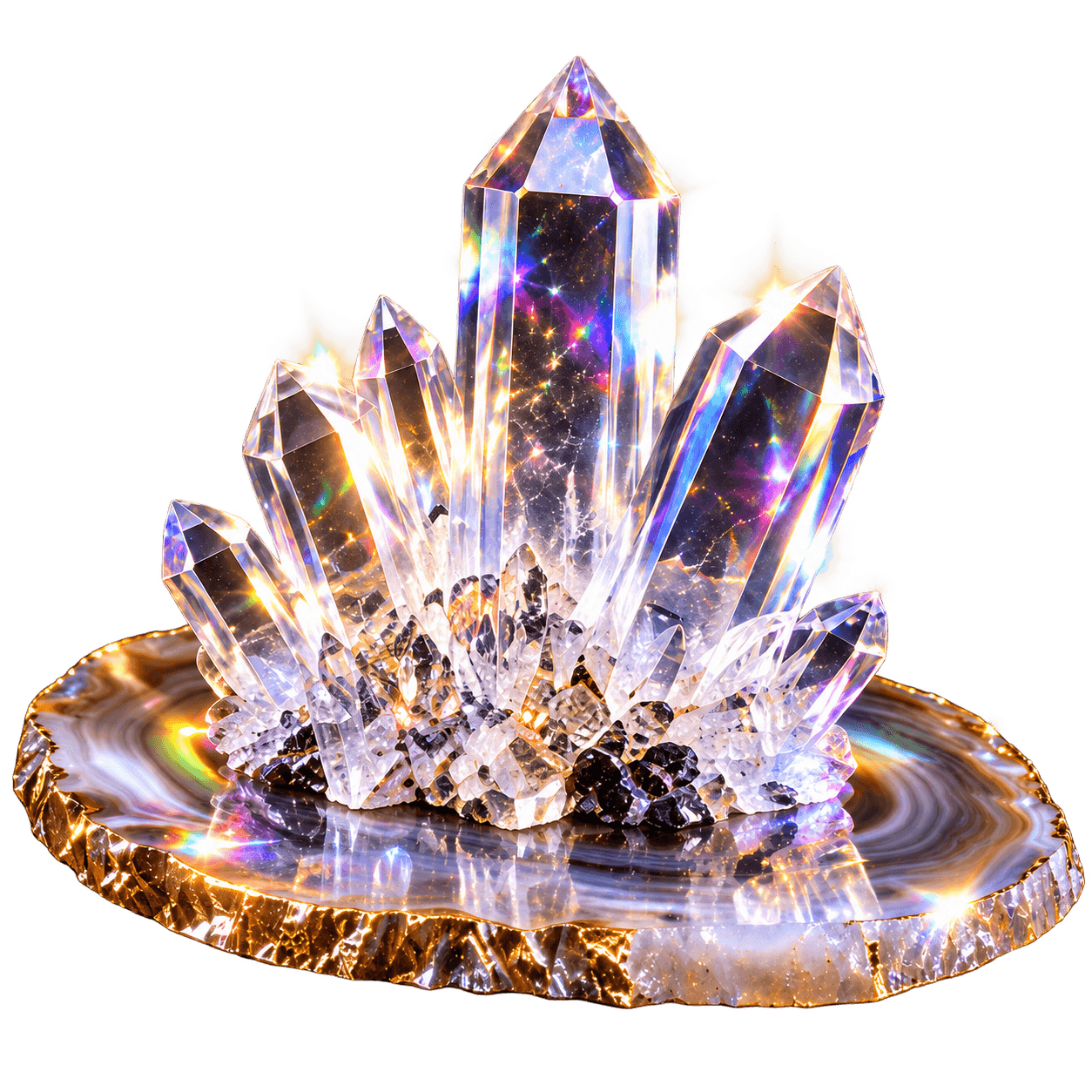 Clear Quartz mineral specimen