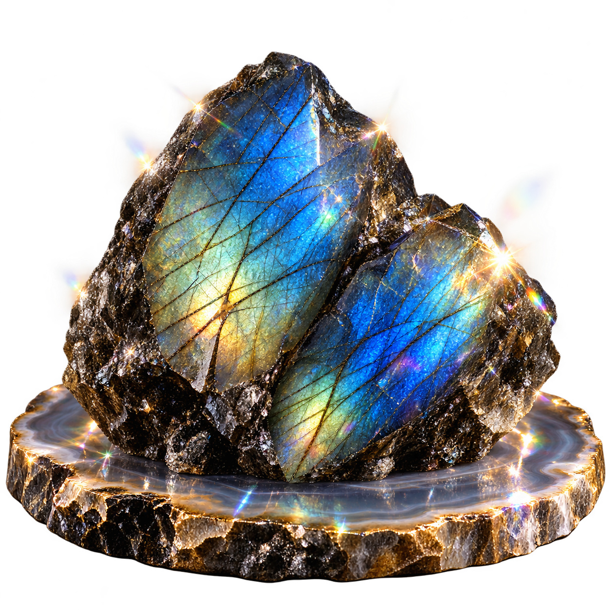 Labradorite mineral specimen