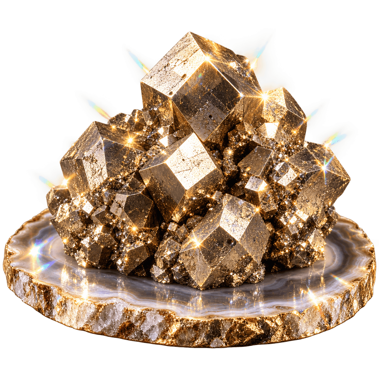 Pyrite mineral specimen