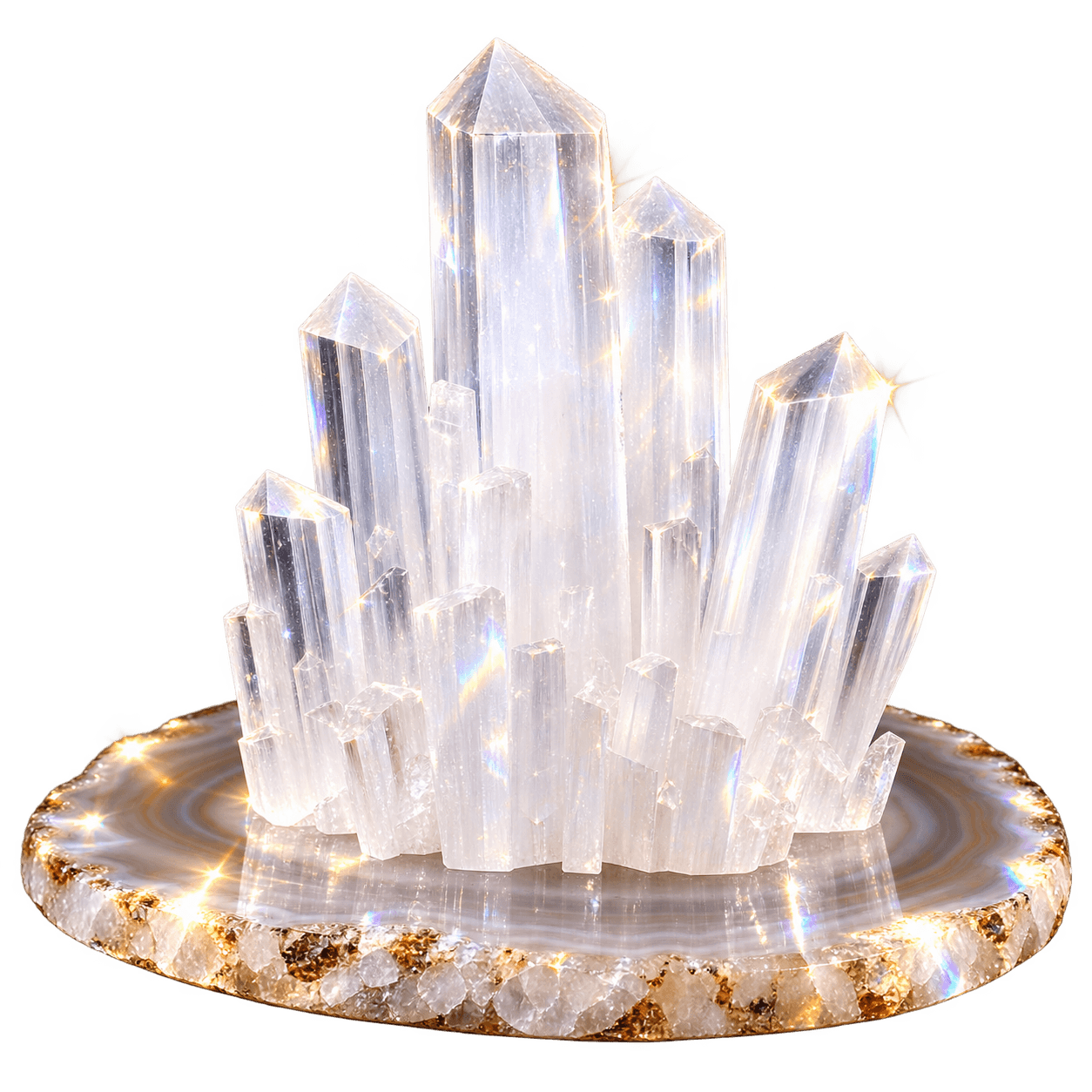 Selenite mineral specimen