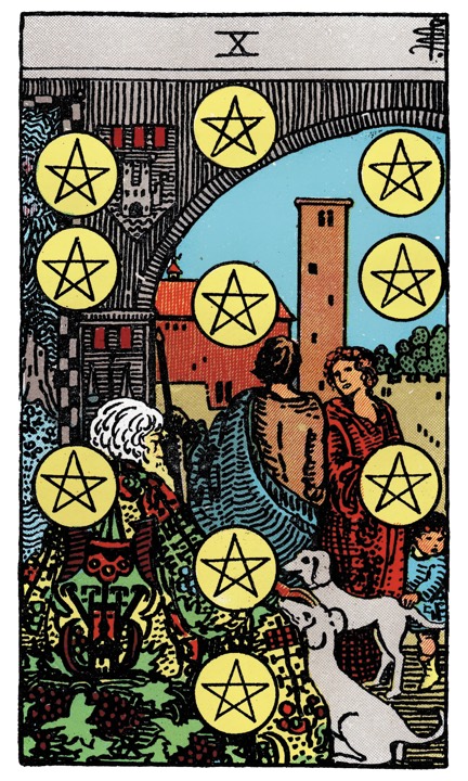 10 of Pentacles tarot card