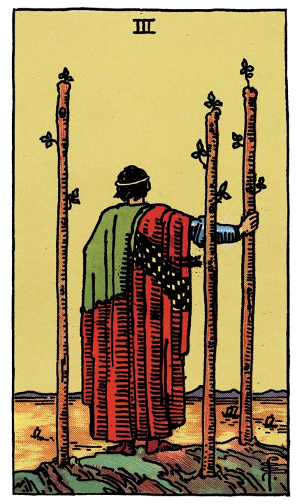 3 of Wands tarot card