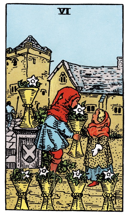6 of Cups tarot card