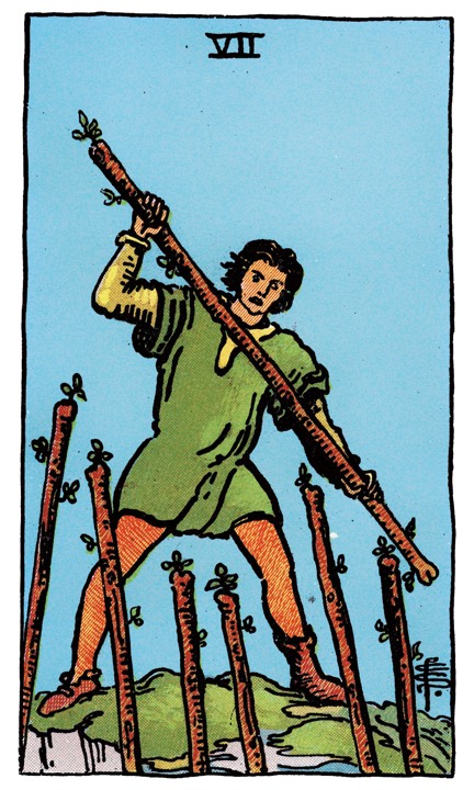 7 of Wands tarot card