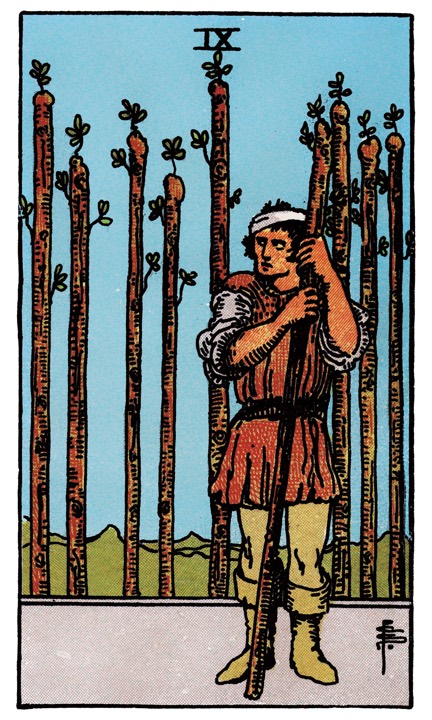9 of Wands tarot card