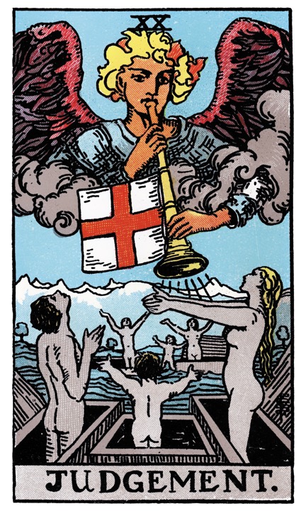 Judgement tarot card