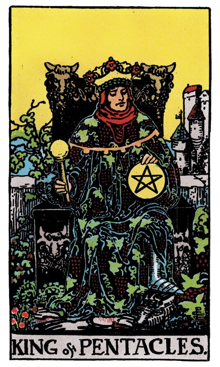 King of Pentacles tarot card