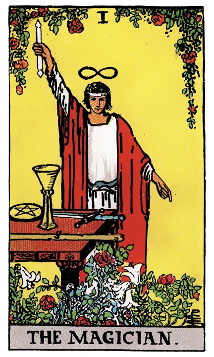 The Magician tarot card